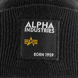 Alpha Industries Inc Label Beanie Winter Mütze 118934-03-