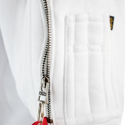 Alpha Industries Inc Alpha Label Sweatshirt 118312-09 - weiss