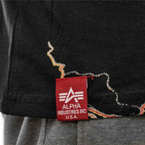 Alpha Industries Inc Lightning All Over Print T-Shirt 106500-241-
