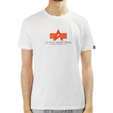 Alpha Industries Inc Basic Rubber T-Shirt 100501RB-09 - weiss
