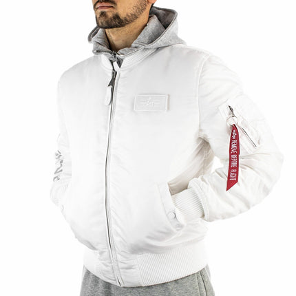 Alpha Industries Inc MA-1 D-Tec SE Winter Jacke 133104-591 - weiss