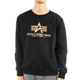 Alpha Industries Inc Basic Foil Print Sweatshirt 178302FP-583-