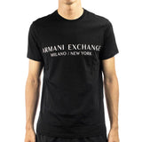 Armani Exchange T-Shirt 8NZT72-1200 - schwarz-weiss