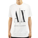Armani Exchange T-Shirt 8NZTPA-5100 - weiss-schwarz