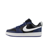 Nike Court Borough Low 2 (GS) BQ5448-404 - schwarz-blau-weiss