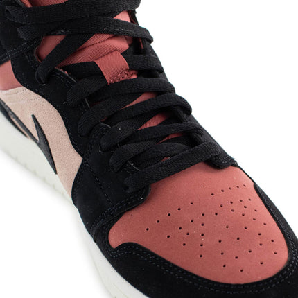 Jordan Wmns Air Jordan 1 Mid - Burgundy Dusty Pink BQ6472-202-