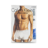 Calvin Klein Low Rise Trunk Boxershort 3er Pack U2664G-E3H - grau-weiss-blau