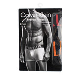 Calvin Klein Trunk Boxershort 2er Pack NB2602A-6NB - schwarz-rot-orange