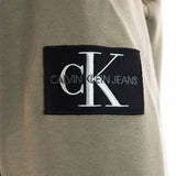 Calvin Klein Monologo Sleeve Badge Hoodie J314036-A03-
