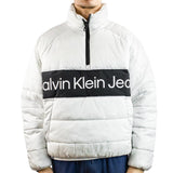 Calvin Klein Institutional Padded Winter Jacke J321966-PRF - grau