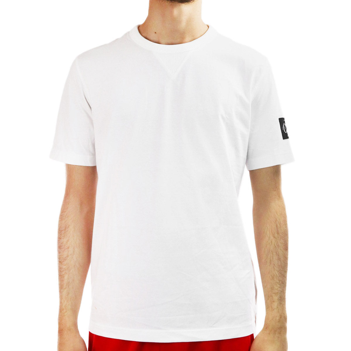 Calvin Klein Monologo Sleeve Badge T-Shirt J314051-YAF-