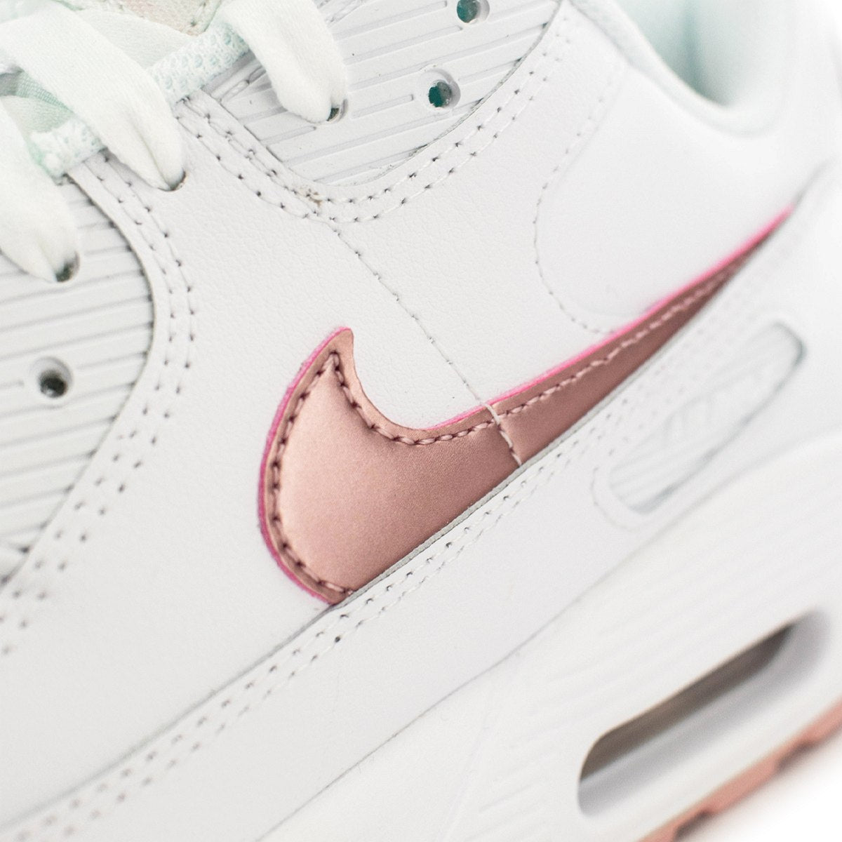 Nike Air Max 90 Leather (GS) CD6864-115 weiss-rosa – Brooklyn