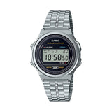 Casio Retro Digital Armband Uhr A171WE-1AEF - silber-schwarz