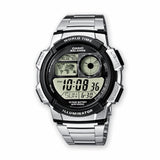 Casio Retro Digital Armband Uhr AE-1000WD-1AVEF - silber-schwarz