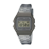Casio Retro Digital Armband Uhr F-91WS-8EF - grau-durchsichtig