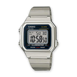 Casio Retro Digital Armband Uhr B650WD-1AEF - silber-schwarz
