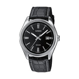 Casio Retro Analog Armband Uhr MTP-1302PL-1AVEF - schwarz-silber