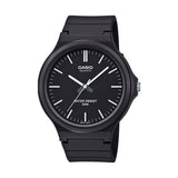 Casio Retro Wrist Watch Analog Armbanduhr MW-240-1EVEF - schwarz