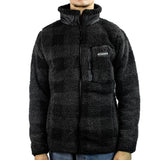 Columbia Winter Pass Print Fleece Jacke 1866565-012 - schwarz-grau-kariert