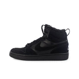 Nike Court Borough Mid 2 (GS) CQ4023-001 - schwarz-schwarz