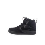 Nike Court Borough Mid 2 (PS) CQ4026-001 - schwarz-schwarz