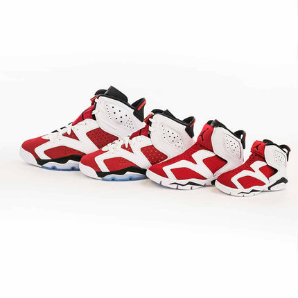 Jordan Air Jordan 6 VI Retro (PS) Little Flex - Carmine CT4416-106 - weiss-rot-schwarz