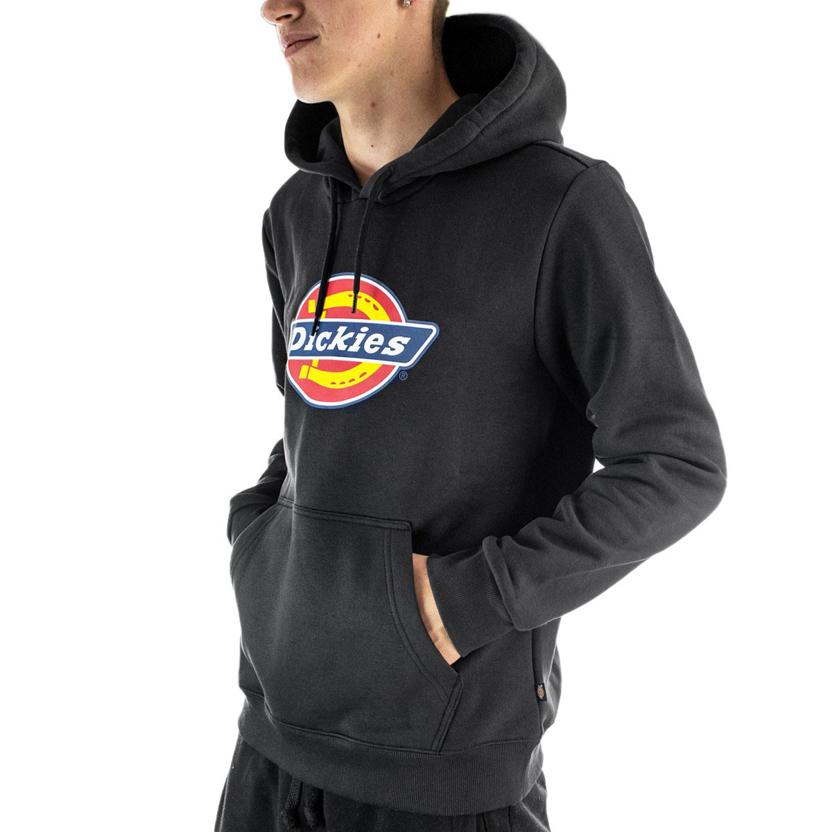 Dickies Icon Logo Hoodie DK0A4XCBBLK1-