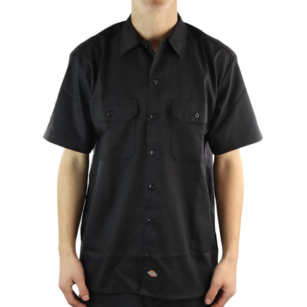 Dickies Work Shirt Recycled Hemd - Black DK0A4XK7BLK1-