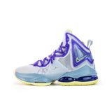 Nike LeBron 19 DD0418-412 - weiss-lila-hellblau-gelb
