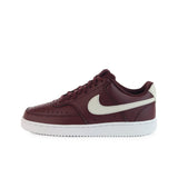 Nike Wmns Court Vision Low Next Nature DH3158-601 - dunkelrot-beige-weiss