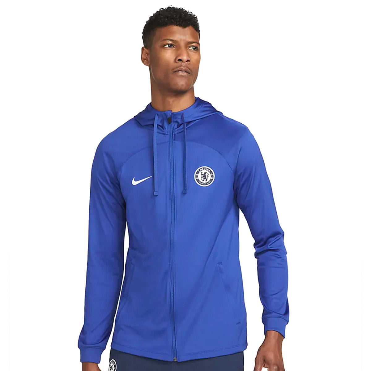 Nike Chelsea FC Strike Dri-FIT Fußball-Track-Jacket Zip Hoodie DJ8536-495-