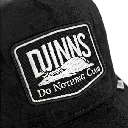 Djinns HFT DNC 3.0 Hairy Suede Trucker Cap 1004768 black-