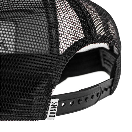 Djinns HFT DNC 3.0 Hairy Suede Trucker Cap 1004768 black-