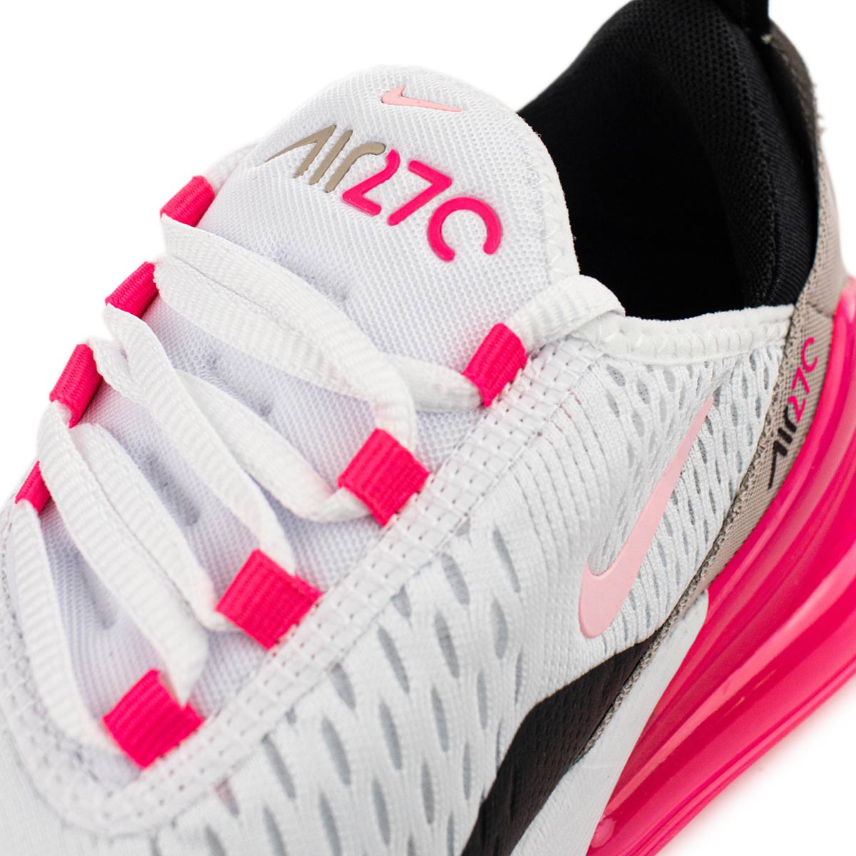 Nike Air 270 Essential DM3048-100 - weiss-schwarz-pink – Brooklyn Footwear