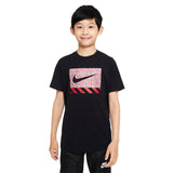 Nike Core Brandmark 2 T-Shirt DO1823-010 - schwarz-rot