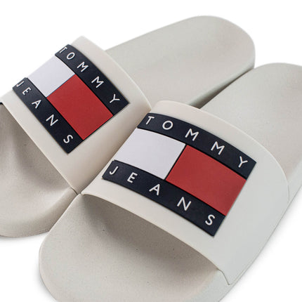 Tommy Hilfiger Tommy Jeans Badeschuhe - Ecru EN0EN02115-TCR-