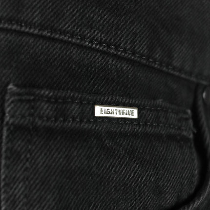 EightyFive Baggy Jeans - Black Washed 85S-410-01-
