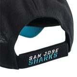 Fanatics San Jose Sharks NHL Core Structured Adjustable Cap 143A-0122-2GE-ALR-