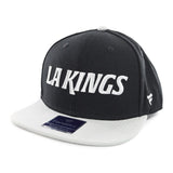 Fanatics Los Angeles Kings NHL Iconic Color Blocked Snapback Cap 1HA1-2736-2AN-44U - schwarz-grau