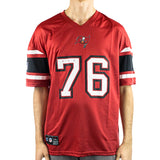 Fanatics Tampa Bay Buccaneers NFL Franchise Poly Mesh Supporters Jersey Trikot 6632M-RED-BUC-FHE-