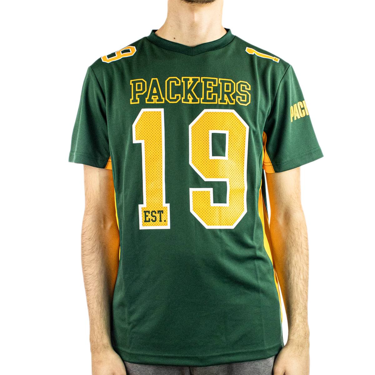 Fanatics Green Bay Packers Value Franchise Poly Mesh Supporters Jersey Trikot 3401M-DGN-GBP-FPM-