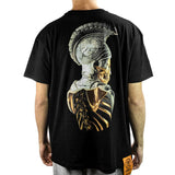 Forgotten Faces Head of Ares Heavy Oversized T-Shirt FOF0004 black-