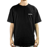 Forgotten Faces Emblem Heavy Oversized T-Shirt FOF0007 black-
