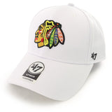 47 Brand Chicago Blackhawks NHL MPV Full Cap H-MVP04WBV-WHB-OSF-