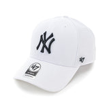 47 Brand New York Yankees MLB MVP Wool Cap B-MVPSP17WBP-WH-OSF - weiss-schwarz