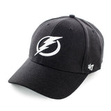 47 Brand Tampa Bay Lightning NHL Wool Cap H-MVP23WBV-BKA - schwarz-weiss