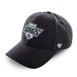 47 Brand Los Angeles Kings NHL Vintage Wool Cap HVIN-MVP08WBV-BKB88 - schwarz-silber