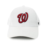 47 Brand Washington Nationals MLB MVP Cap B-MVP15WBV-WH-OSF-