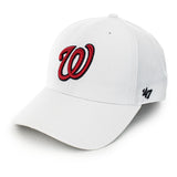 47 Brand Washington Nationals MLB MVP Cap B-MVP15WBV-WH-OSF - weiss-rot