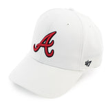 47 Brand Atlanta Braves MLB MVP Wool Cap B-MVP01WBV-WH-OSF-